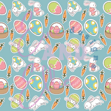 Load image into Gallery viewer, Outline Bunnies-- Multiple Colors