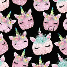Load image into Gallery viewer, Pink Unicorn Pumpkins -- Multiple Colors