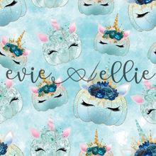 Load image into Gallery viewer, Blue Unicorn Pumpkins -- Multiple Colors