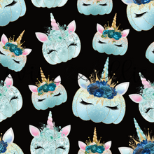 Load image into Gallery viewer, Blue Unicorn Pumpkins -- Multiple Colors
