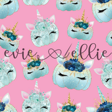 Load image into Gallery viewer, Blue Unicorn Pumpkins -- Multiple Colors