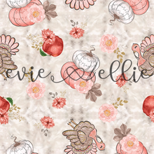 Load image into Gallery viewer, Pink Turkeys & Pumpkins - Multiple Colors