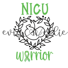 Load image into Gallery viewer, NICU Warrior Sub-- Multiple Options