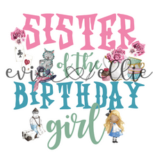 Load image into Gallery viewer, Family of the Birthday Girl Sub-- Multiple Options