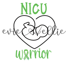 Load image into Gallery viewer, NICU Warrior Sub-- Multiple Options