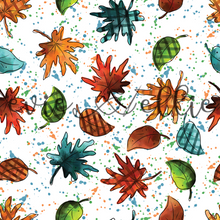 Load image into Gallery viewer, Plaid Leaves - Multiple Colors