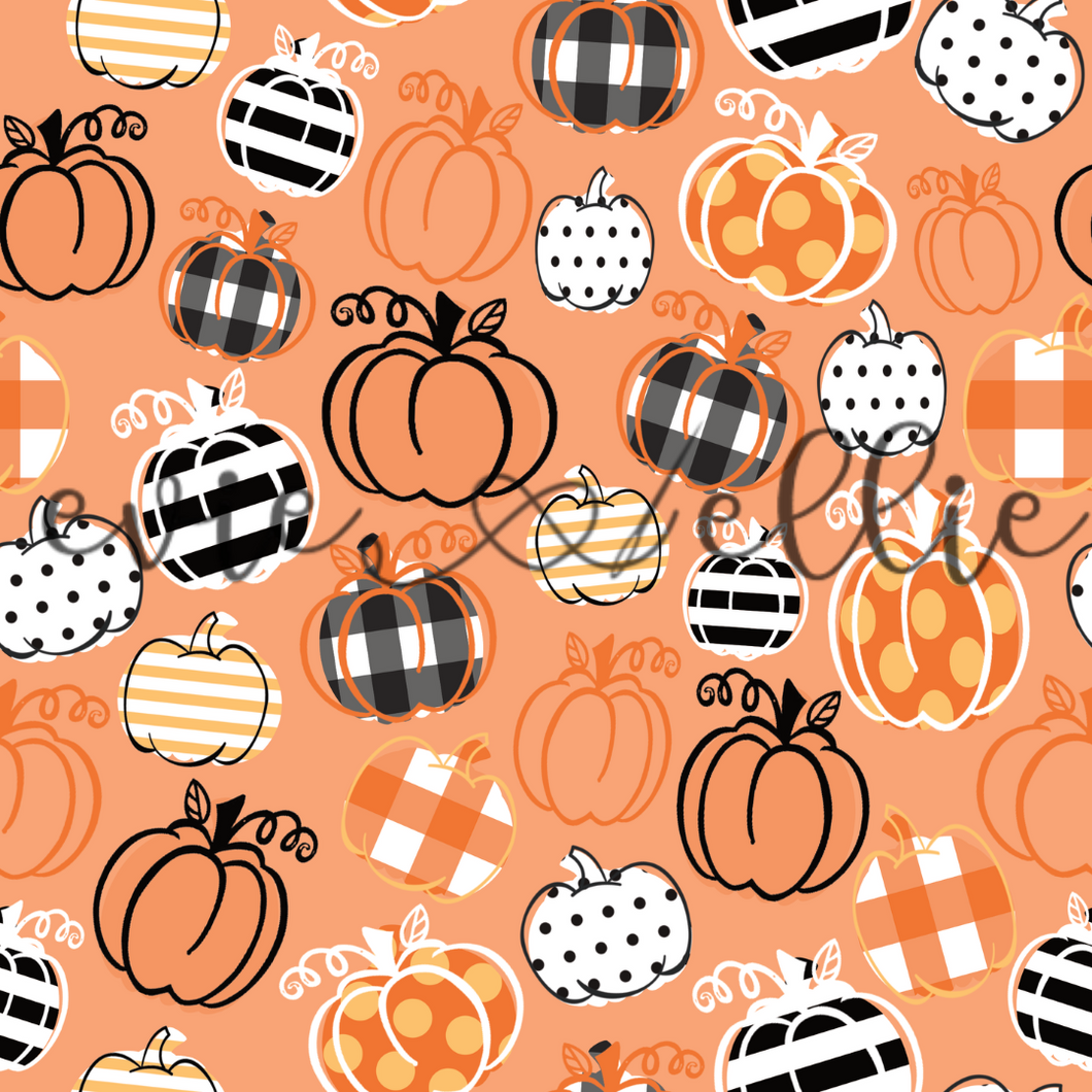 Pattern Pumpkins  - Multiple Colors