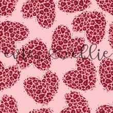 Load image into Gallery viewer, Pink Leopard Hearts-- Multiple Colors