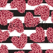 Load image into Gallery viewer, Pink Leopard Hearts-- Multiple Colors