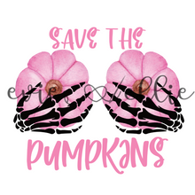 Load image into Gallery viewer, Breast Cancer Pumpkins Sub- Multiple Options