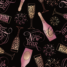 Load image into Gallery viewer, Pink Bubbly New Year-- Multiple Colors