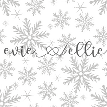 Load image into Gallery viewer, Silver Snowflakes - Multiple Colors