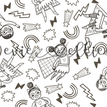 Load image into Gallery viewer, Super Girls Outline- Multiple Colors