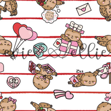 Load image into Gallery viewer, Valentine's Day Sloths-- Multiple Colors