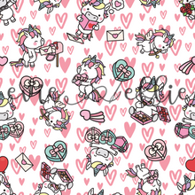 Load image into Gallery viewer, Valentine's Day Unicorns-- Multiple Colors