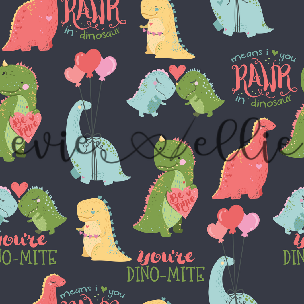 Dinosaur Love- Multiple Colors