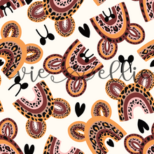 Load image into Gallery viewer, Animal Print Mouse Rainbows-- Multiple Colors