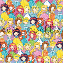 Load image into Gallery viewer, Stacked Princesses -- Multiple Colors