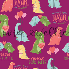 Load image into Gallery viewer, Dinosaur Love- Multiple Colors
