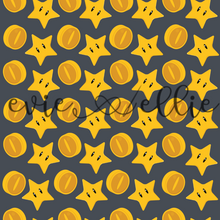 Load image into Gallery viewer, Super Plumber Bros Coins and Stars- Multiple Colors