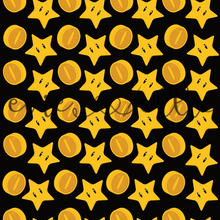 Load image into Gallery viewer, Super Plumber Bros Coins and Stars- Multiple Colors