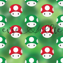 Load image into Gallery viewer, Super Plumber Bros Mushrooms- Multiple Colors