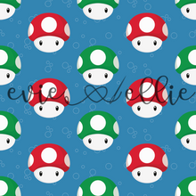 Load image into Gallery viewer, Super Plumber Bros Mushrooms- Multiple Colors