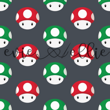 Load image into Gallery viewer, Super Plumber Bros Mushrooms- Multiple Colors