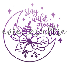 Load image into Gallery viewer, Stay Wild Moon Child Sub-- Multiple Colors