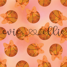 Load image into Gallery viewer, Basketballs and Bows- Multiple Colors