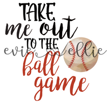 Load image into Gallery viewer, Take Me Out to the Ball Game- Multiple Colors