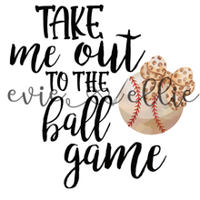 Load image into Gallery viewer, Take Me Out to the Ball Game- Multiple Colors