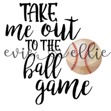Load image into Gallery viewer, Take Me Out to the Ball Game- Multiple Colors