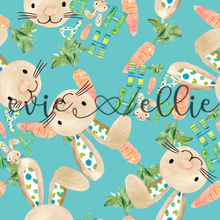 Load image into Gallery viewer, Green and Blue Hip Hop Bunnies-- Multiple Colors