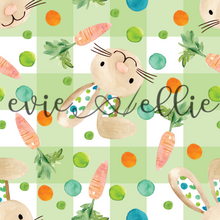 Load image into Gallery viewer, Bunnies and Dots-- Multiple Colors