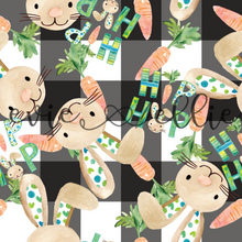 Load image into Gallery viewer, Green and Blue Hip Hop Bunnies-- Multiple Colors