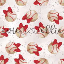 Load image into Gallery viewer, Baseballs and Bows- Multiple Colors