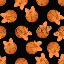 Load image into Gallery viewer, Basketballs and Bows- Multiple Colors