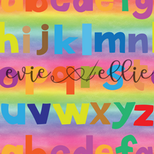 Load image into Gallery viewer, Alphabet - Multiple Colors