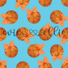 Load image into Gallery viewer, Basketballs and Bows- Multiple Colors