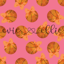 Load image into Gallery viewer, Basketballs and Bows- Multiple Colors