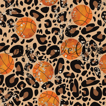 Load image into Gallery viewer, Basketballs and Leopard Print- Multiple Colors