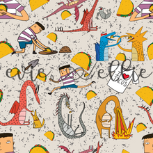 Load image into Gallery viewer, Tacos and Dragons-- Multiple Colors