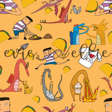 Load image into Gallery viewer, Tacos and Dragons-- Multiple Colors