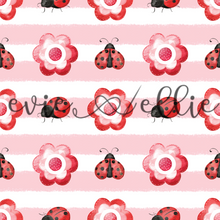 Load image into Gallery viewer, Lady Bugs and Flowers-- Multiple Colors