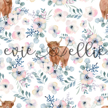 Load image into Gallery viewer, White Flowers and Cows