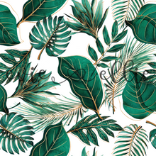 Load image into Gallery viewer, Gold Tropical Leaves-- Multiple Colors
