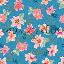 Load image into Gallery viewer, Pink and Gold Flowers-- Multiple Colors