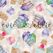 Load image into Gallery viewer, Iced Coffee and Books-- Multiple Colors