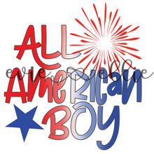 Load image into Gallery viewer, All American Girl /Boy Sub-- Multiple Options
